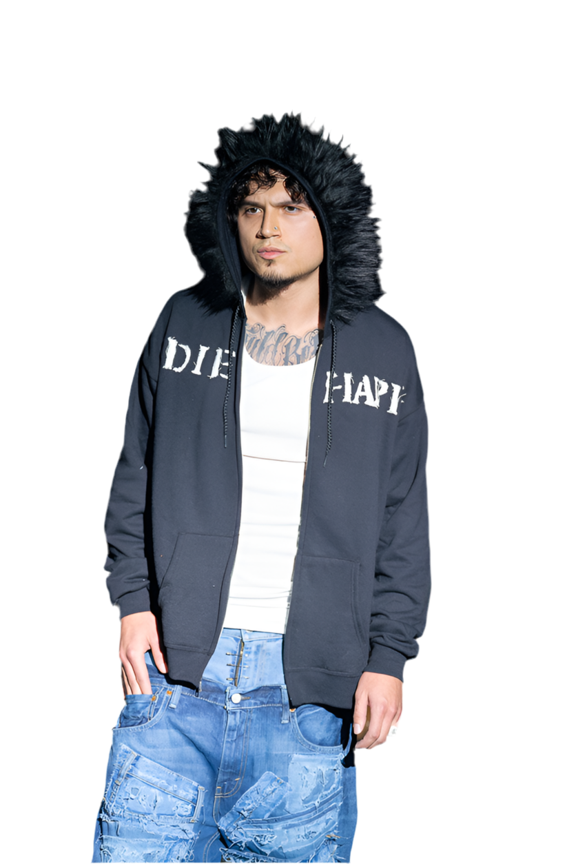 Die Happy Fur Hoodie